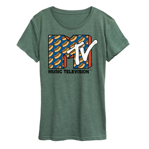 MTV - Hotdog Logo - Women's Short Sleeve Graphic T-Shirt