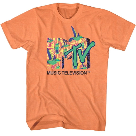 MTV Hummingbirds Cantaloupe Heather T-Shirt