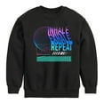 thumbnail image 1 of MTV - Inhale Exhale - Toddler & Youth Crewneck Fleece Sweatshirt, 1 of 4