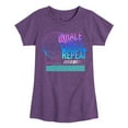 thumbnail image 1 of MTV - Inhale Exhale - Toddler & Youth Girls Short Sleeve Graphic T-Shirt, 1 of 4