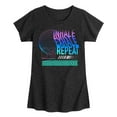 thumbnail image 1 of MTV - Inhale Exhale - Toddler & Youth Girls Short Sleeve Graphic T-Shirt, 1 of 4