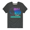 thumbnail image 1 of MTV - Inhale Exhale - Toddler & Youth Short Sleeve Graphic T-Shirt, 1 of 4