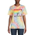 thumbnail image 1 of MTV Juniors’ Rainbow Graphic T-Shirt, 1 of 5