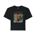 thumbnail image 1 of MTV - Kwanzaa  - Juniors Cropped Cotton Blend T-Shirt, 1 of 5