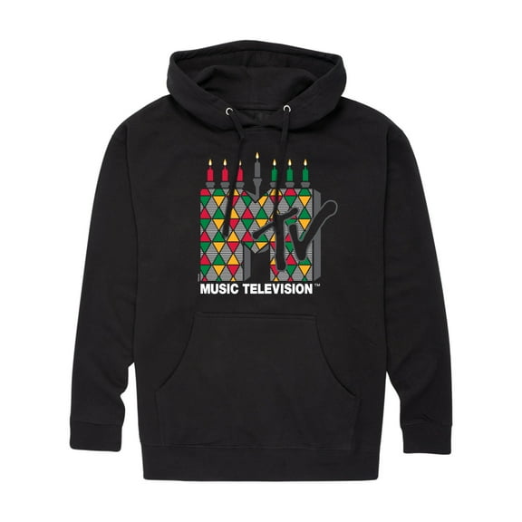 MTV - Kwanzaa  - Men's Pullover Hooded Fleece Sweatshirt