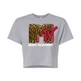 thumbnail image 1 of MTV - Leopard Logo - Juniors Cropped Tee, 1 of 5