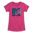 thumbnail image 1 of MTV - Leopard MTV - Toddler And Youth Girls Short Sleeve Graphic T-Shirt, 1 of 5