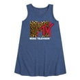 thumbnail image 1 of MTV - Leopard Print MTV - Girls A-line Dress, 1 of 5