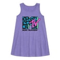 thumbnail image 1 of MTV - Leopard Print MTV - Girls A-line Dress, 1 of 4