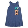 thumbnail image 1 of MTV Logo - American Flag - Toddler and Youth Girls A-line Dress, 1 of 5