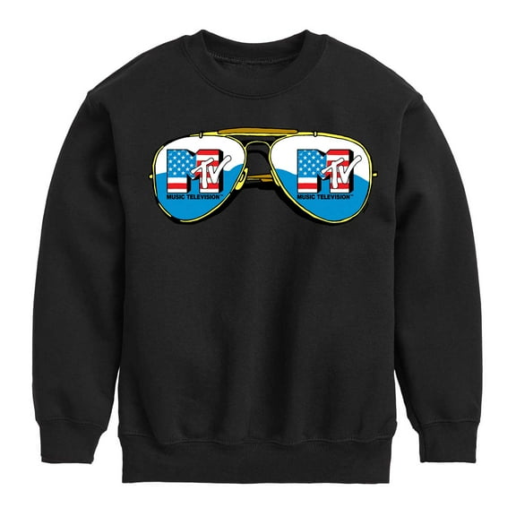 MTV Logo - Americana Aviators - Toddler And Youth Crewneck Fleece Sweatshirt