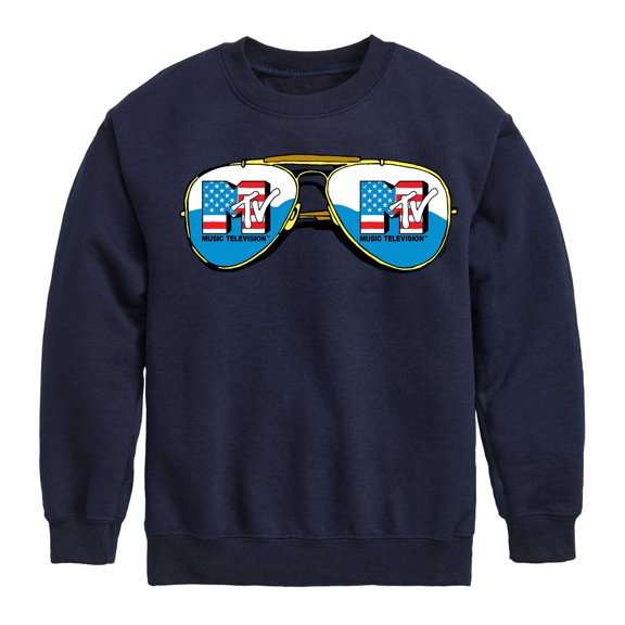 MTV Logo - Americana Aviators - Toddler And Youth Crewneck Fleece Sweatshirt