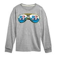 thumbnail image 1 of MTV Logo - Americana Aviators - Toddler And Youth Long Sleeve Graphic T-Shirt, 1 of 5