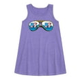 thumbnail image 1 of MTV Logo - Americana Aviators - Toddler and Youth Girls A-line Dress, 1 of 1