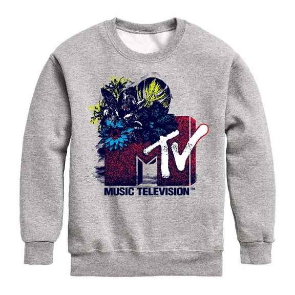 MTV Logo - Americana Tropic - Toddler And Youth Crewneck Fleece Sweatshirt