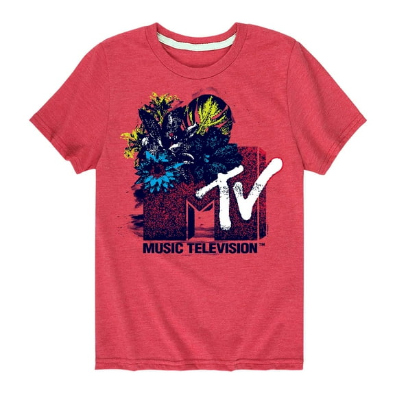 MTV Logo - Americana Tropic - Toddler And Youth Short Sleeve Graphic T-Shirt