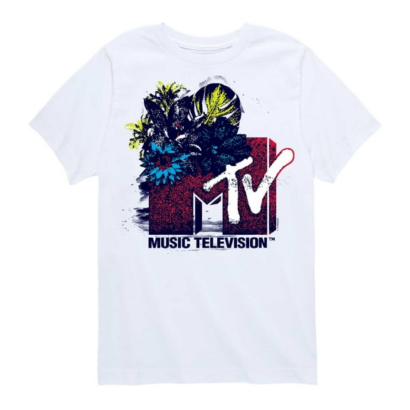 MTV Logo - Americana Tropic - Toddler And Youth Short Sleeve Graphic T-Shirt