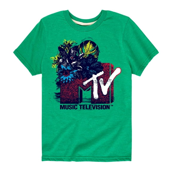 MTV Logo - Americana Tropic - Toddler And Youth Short Sleeve Graphic T-Shirt