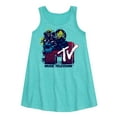 thumbnail image 1 of MTV Logo - Americana Tropic - Toddler and Youth Girls A-line Dress, 1 of 4
