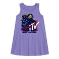 thumbnail image 1 of MTV Logo - Americana Tropic - Toddler and Youth Girls A-line Dress, 1 of 4