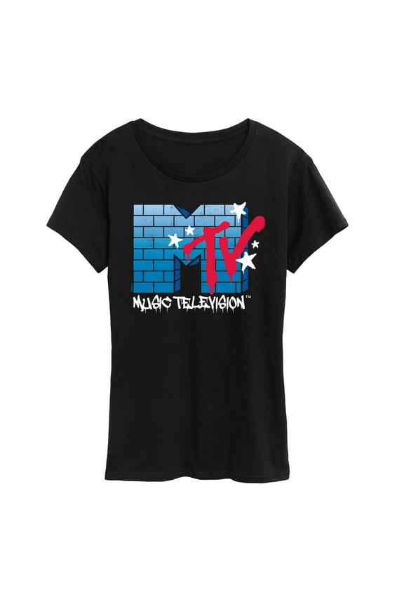 - Logo Brick Wall - Women's Short Sleeve Graphic T-Shirt