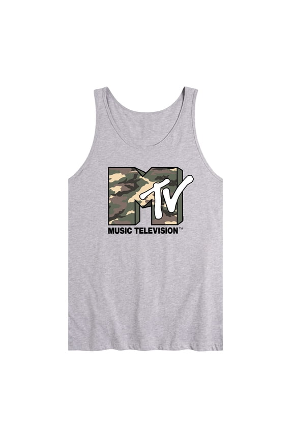 Logo - Camo Logo - Men's Sleeveless Graphic Tank