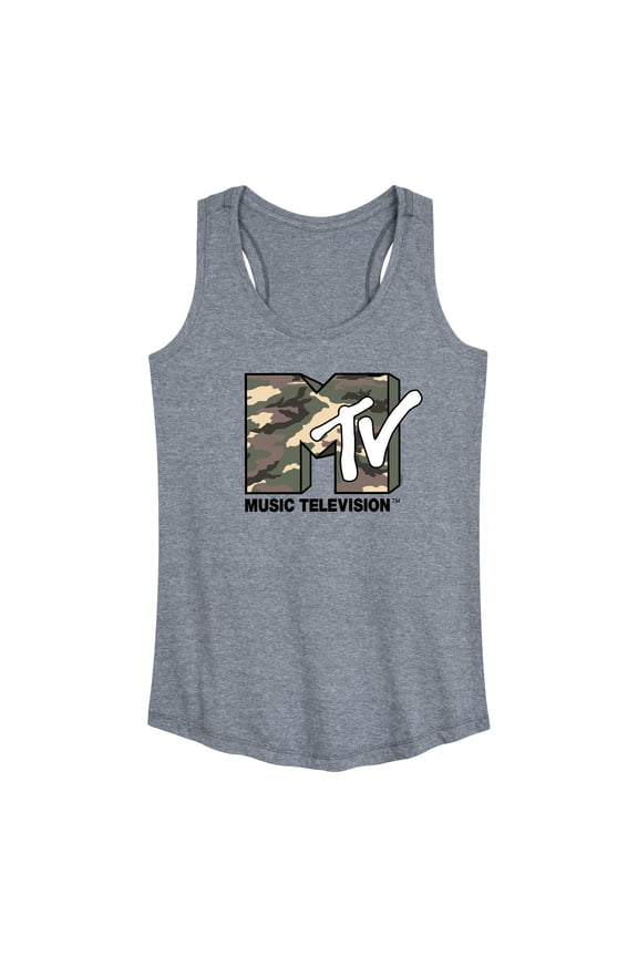 Logo - Camo Logo - Women's Racerback Graphic Tank