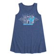 thumbnail image 1 of MTV Logo - Doodle M - Toddler and Youth Girls A-line Dress, 1 of 5
