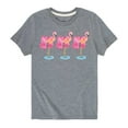 thumbnail image 1 of MTV Logo - Flamingos - Toddler And Youth Short Sleeve Graphic T-Shirt, 1 of 5