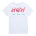 thumbnail image 1 of MTV Logo - Flamingos - Toddler And Youth Short Sleeve Graphic T-Shirt, 1 of 5