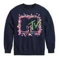 thumbnail image 1 of MTV Logo - Floral M - Toddler And Youth Crewneck Fleece Sweatshirt, 1 of 5