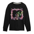 thumbnail image 1 of MTV Logo - Floral M - Toddler And Youth Long Sleeve Graphic T-Shirt, 1 of 5