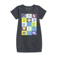 thumbnail image 1 of MTV Logo - Gig Poster - Toddler And Youth Girls Fleece Dress, 1 of 4