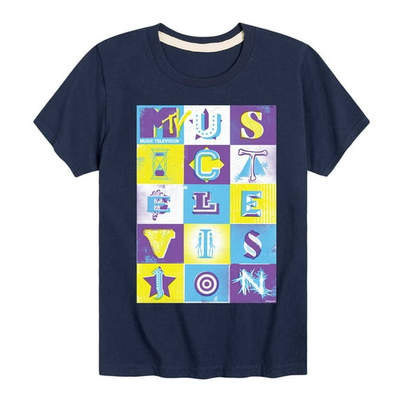 MTV Logo - Gig Poster - Toddler And Youth Short Sleeve Graphic T-Shirt