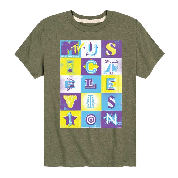 MTV Logo - Gig Poster - Toddler And Youth Short Sleeve Graphic T-Shirt
