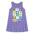 thumbnail image 1 of MTV Logo - Gig Poster - Toddler and Youth Girls A-line Dress, 1 of 4