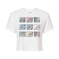 thumbnail image 1 of MTV - Logo Grid - Juniors Cropped Tee, 1 of 5
