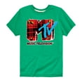 thumbnail image 1 of MTV Logo - Grunge Plaid - Toddler And Youth Short Sleeve Graphic T-Shirt, 1 of 5