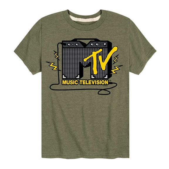 MTV Logo - Guitar Amp - Toddler And Youth Short Sleeve Graphic T-Shirt
