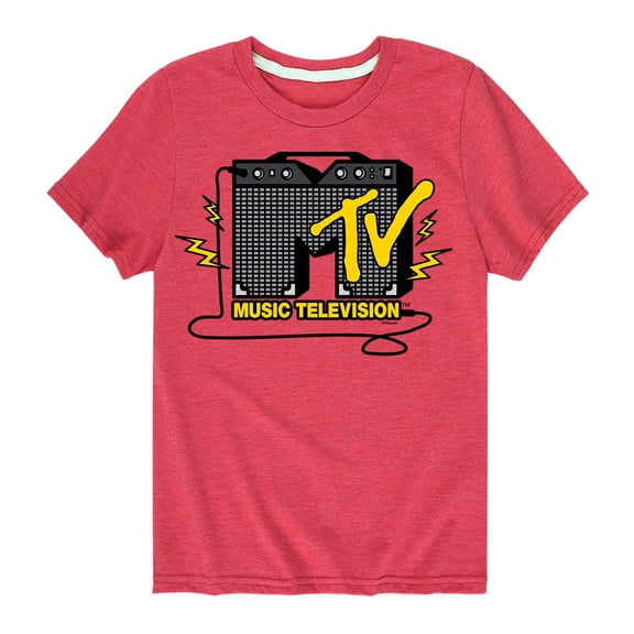 MTV Logo - Guitar Amp - Toddler And Youth Short Sleeve Graphic T-Shirt