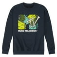 thumbnail image 1 of MTV - Logo Halloween - Men's Crew Neck Fleece Pullover, 1 of 4