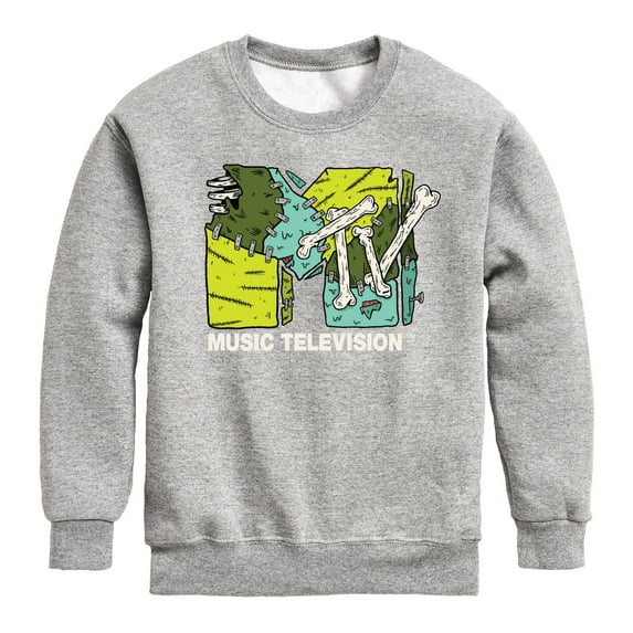 MTV - Logo Halloween - Toddler & Youth Crewneck Fleece Sweatshirt