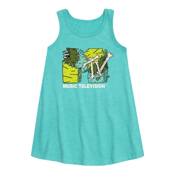 MTV - Logo Halloween - Toddler & Youth Girls A-line Dress