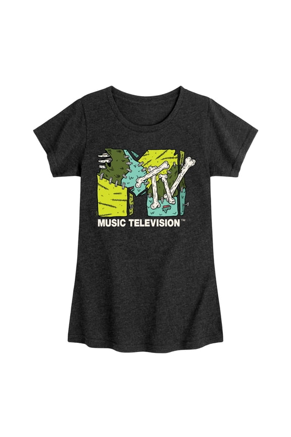 - Logo Halloween - Toddler & Youth Girls Short Sleeve Graphic T-Shirt