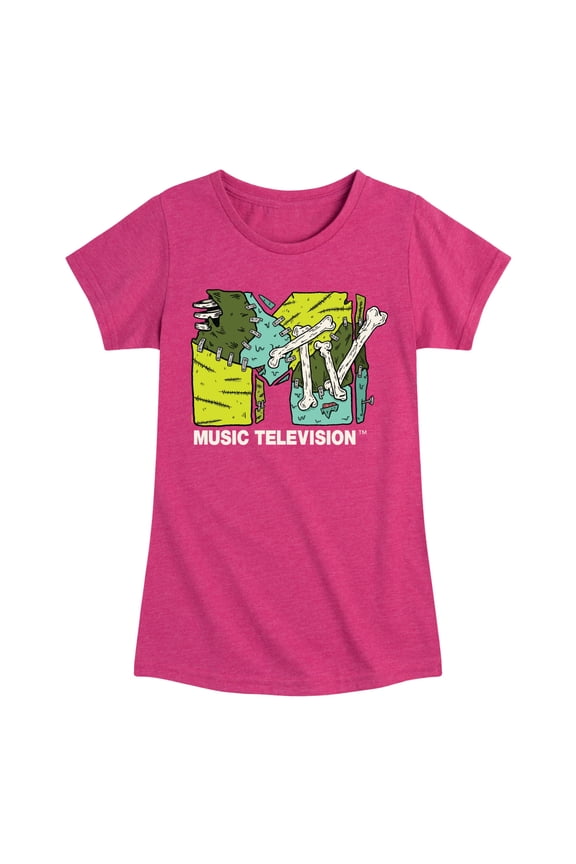 - Logo Halloween - Toddler & Youth Girls Short Sleeve Graphic T-Shirt