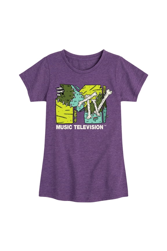 - Logo Halloween - Toddler & Youth Girls Short Sleeve Graphic T-Shirt