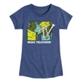 thumbnail image 1 of MTV - Logo Halloween - Toddler & Youth Girls Short Sleeve Graphic T-Shirt, 1 of 4