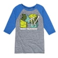 thumbnail image 1 of MTV - Logo Halloween - Toddler & Youth Raglan Graphic T-Shirt, 1 of 3