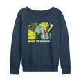 thumbnail image 1 of MTV - Logo Halloween  - Women's Lightweight French Terry Long Sleeve Shirt, 1 of 4