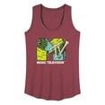 thumbnail image 1 of MTV - Logo Halloween  - Women's Racerback Tank Top, 1 of 4